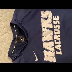 Hawks lacrosse Nike crew